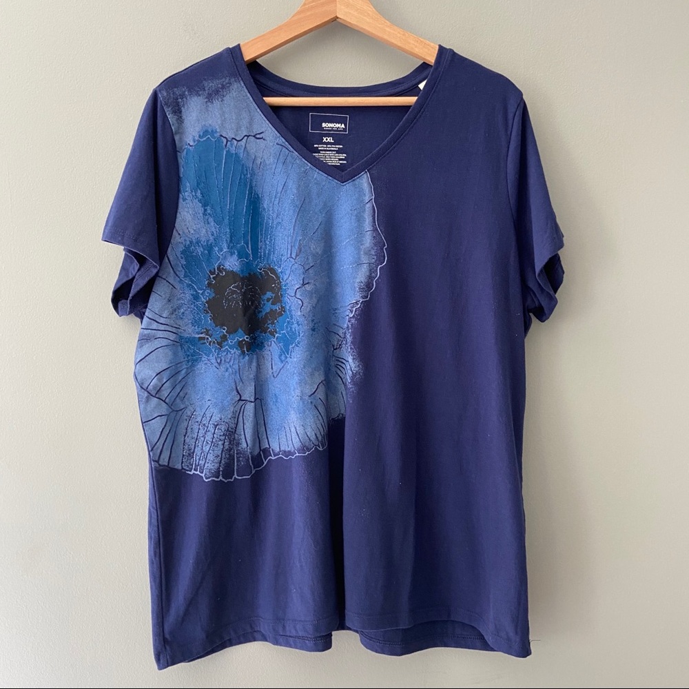 Sonoma Goods For Life Essential V-Neck T-Shirt XXL